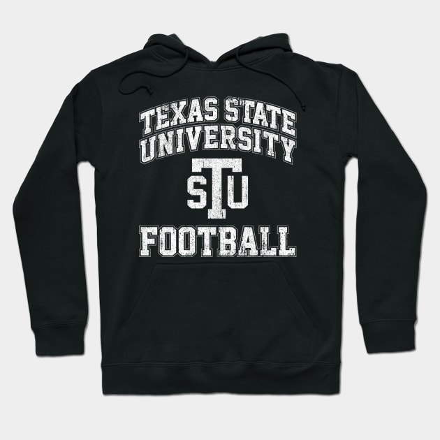 Texas State Football - Necessary Roughness Hoodie by huckblade